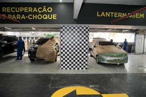 Recuperação e pintura